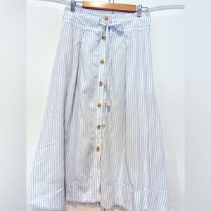 A New Day A line midi skirt size small